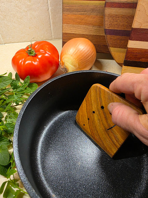 Kitchen Multitool Scraper and Herb Stripper