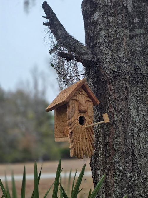 Frank, a spirited birdhouse