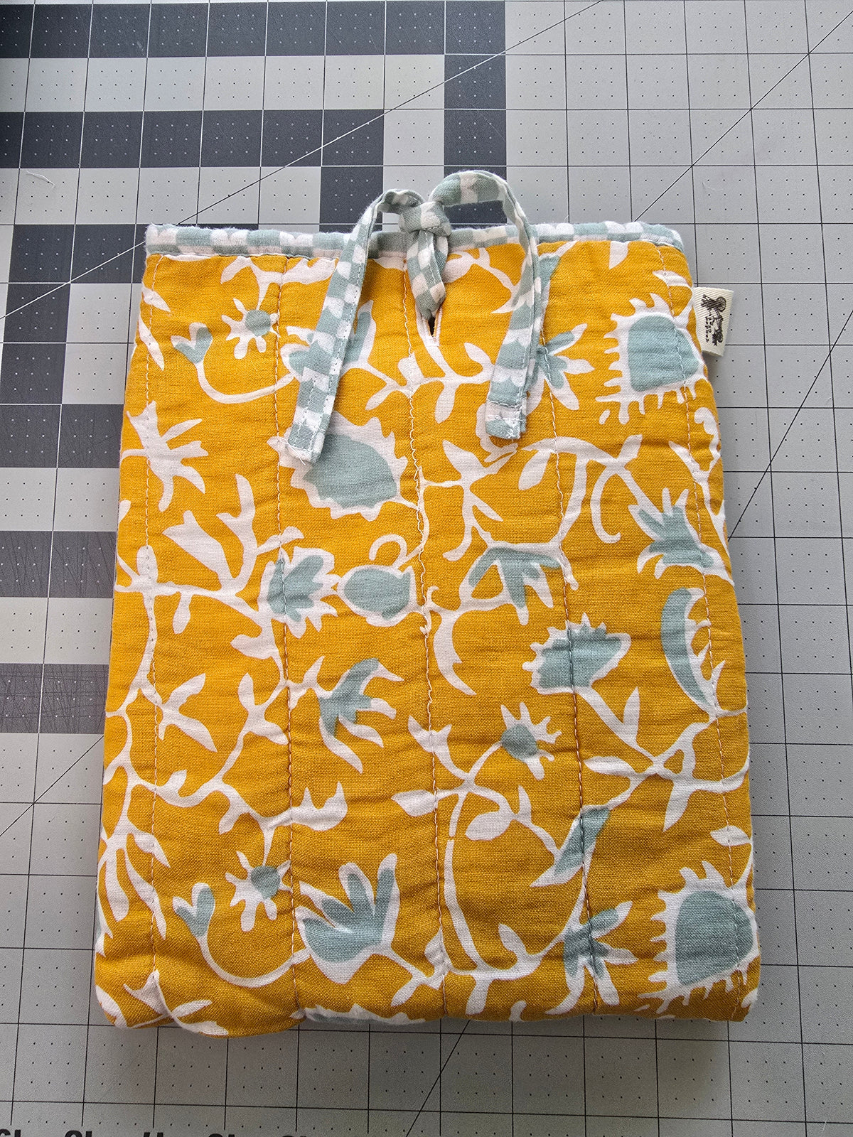 Handmade Quilted Book Sleeves
