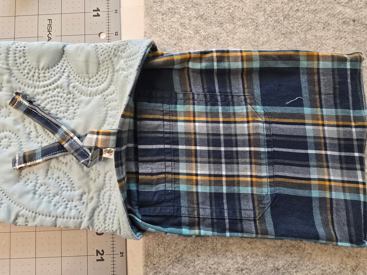 Handmade Quilted Book Sleeves