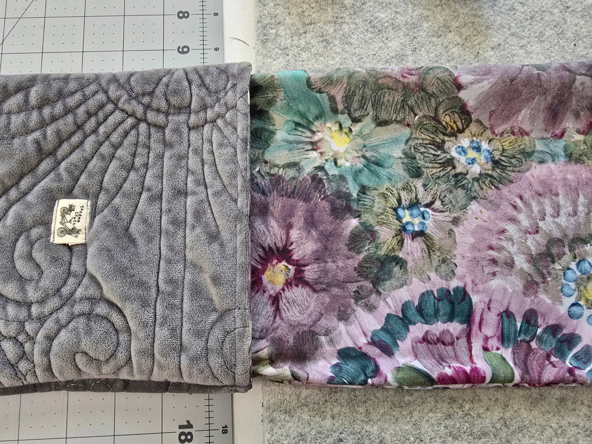 Handmade Quilted Book Sleeves