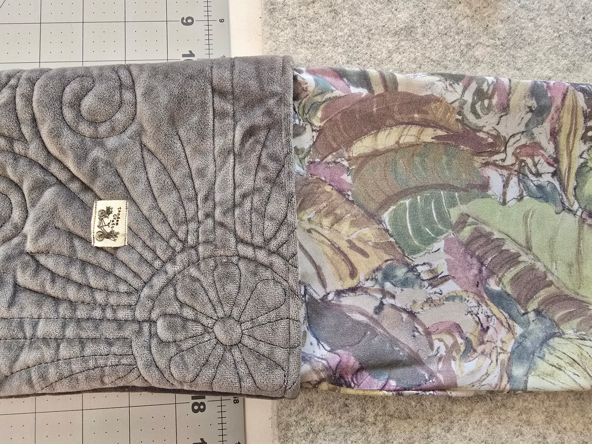 Handmade Quilted Book Sleeves