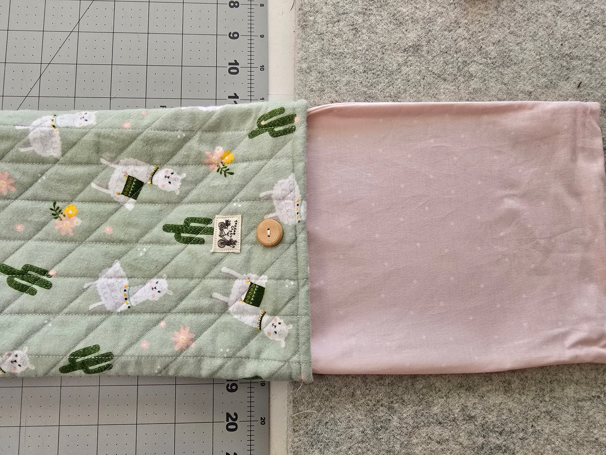 Handmade Quilted Book Sleeves