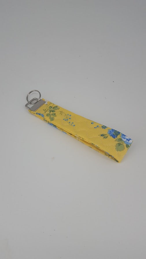 Quilted Wristlet Keychain