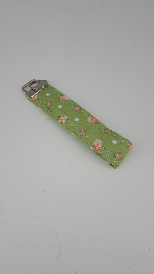 Quilted Wristlet Keychain