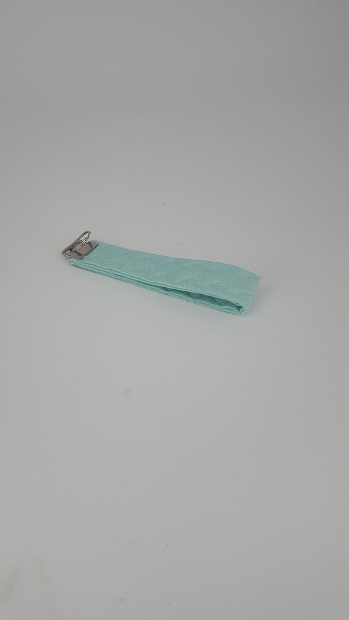 Quilted Wristlet Keychain