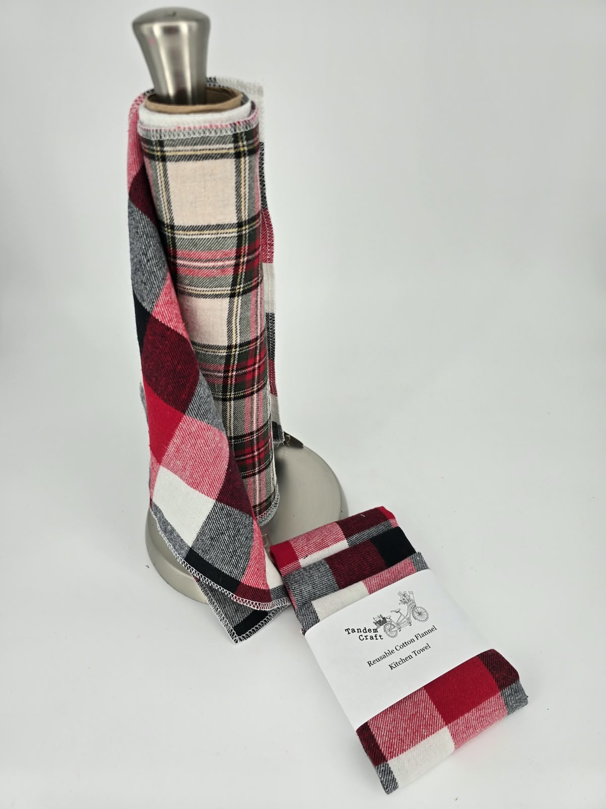 Reusable Cotton Flannel Kitchen Towels