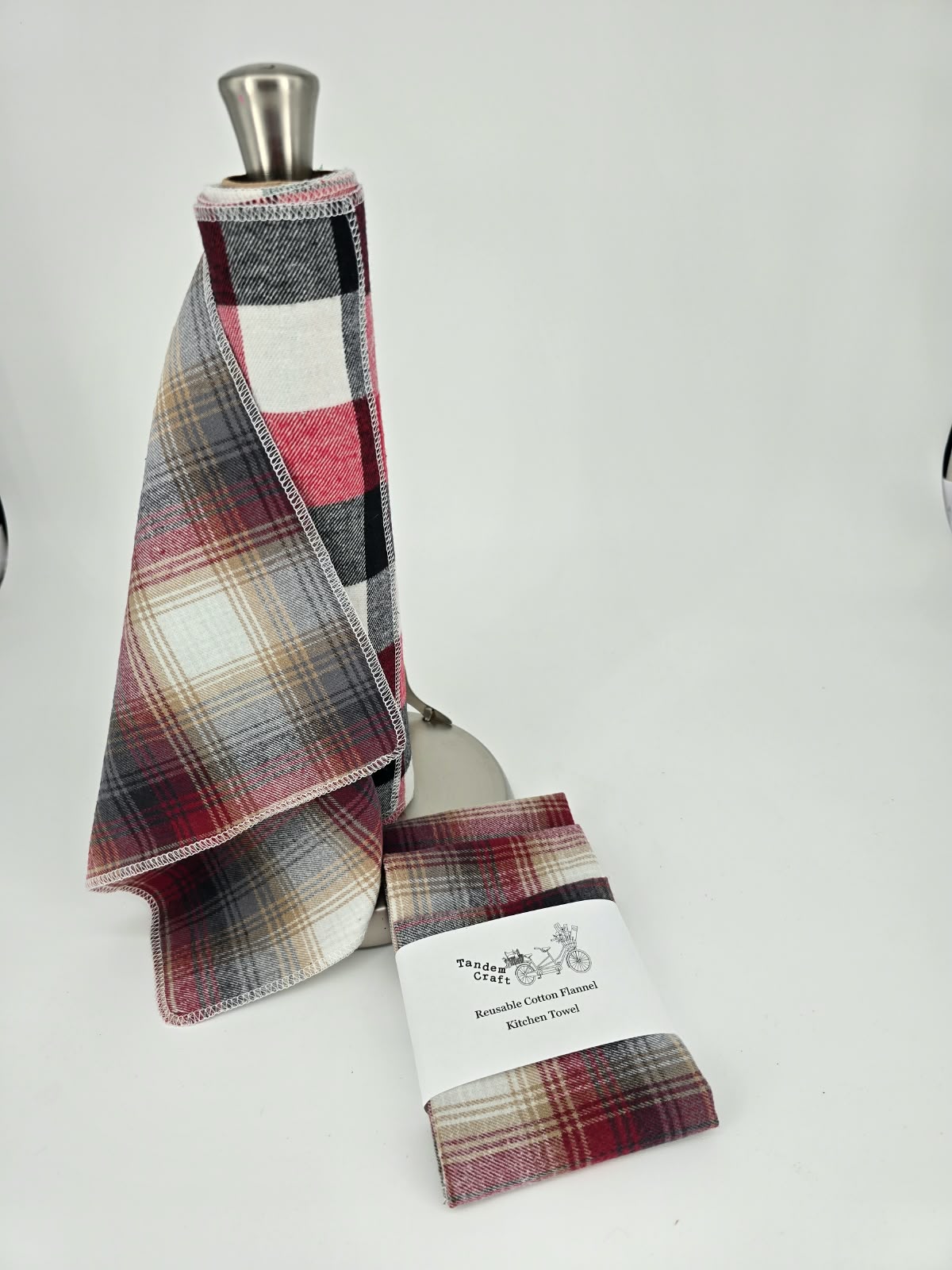 Reusable Cotton Flannel Kitchen Towels