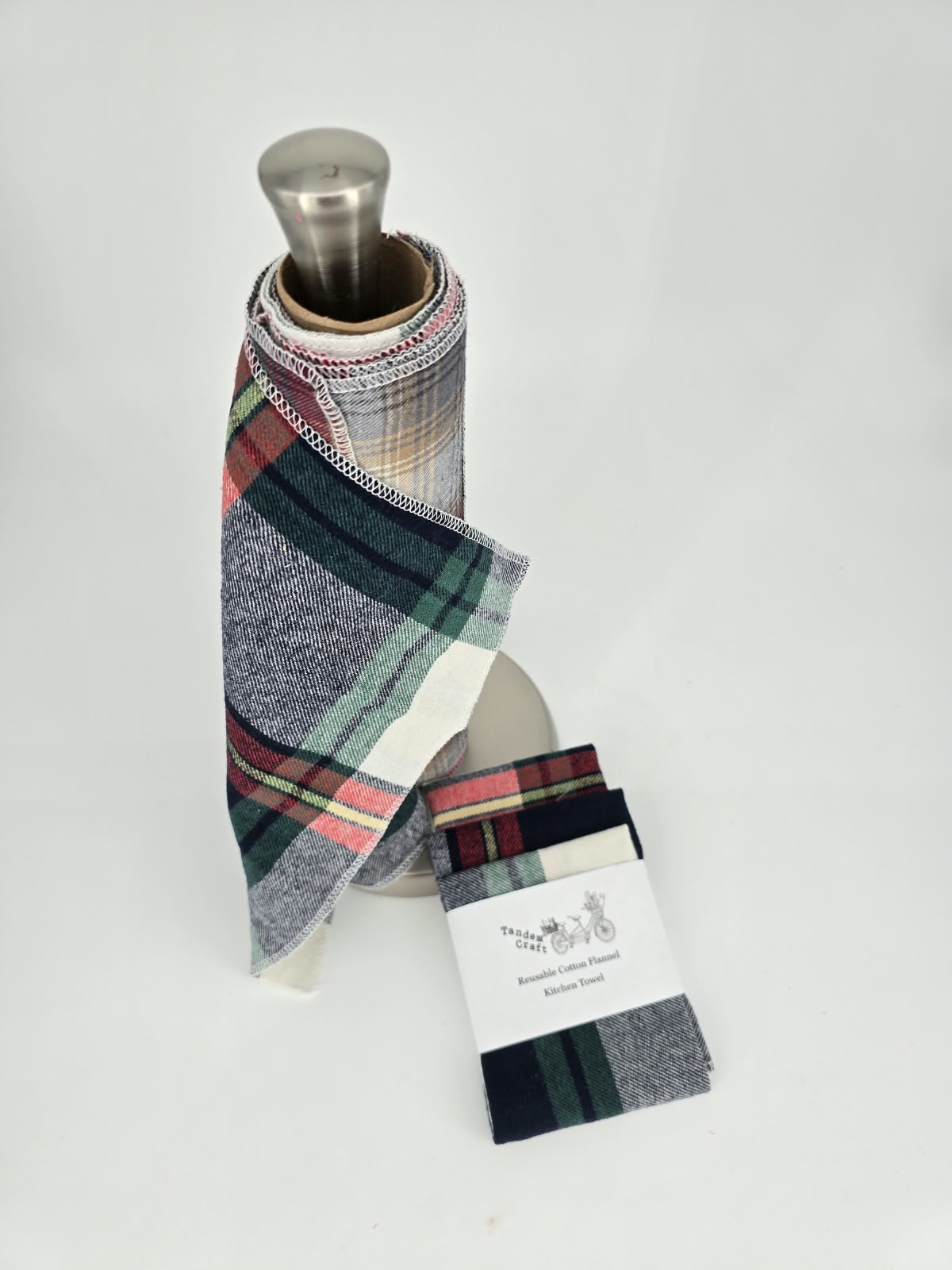 Reusable Cotton Flannel Kitchen Towels
