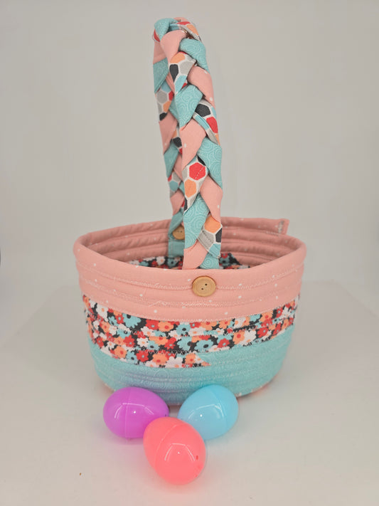 Braided Handle Easter Basket - Medium