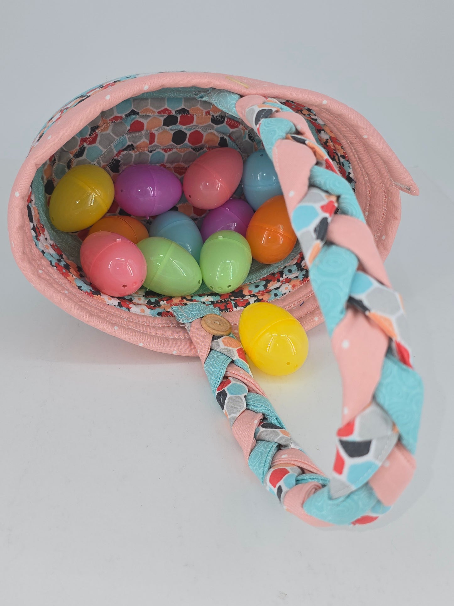 Braided Handle Easter Basket - Medium