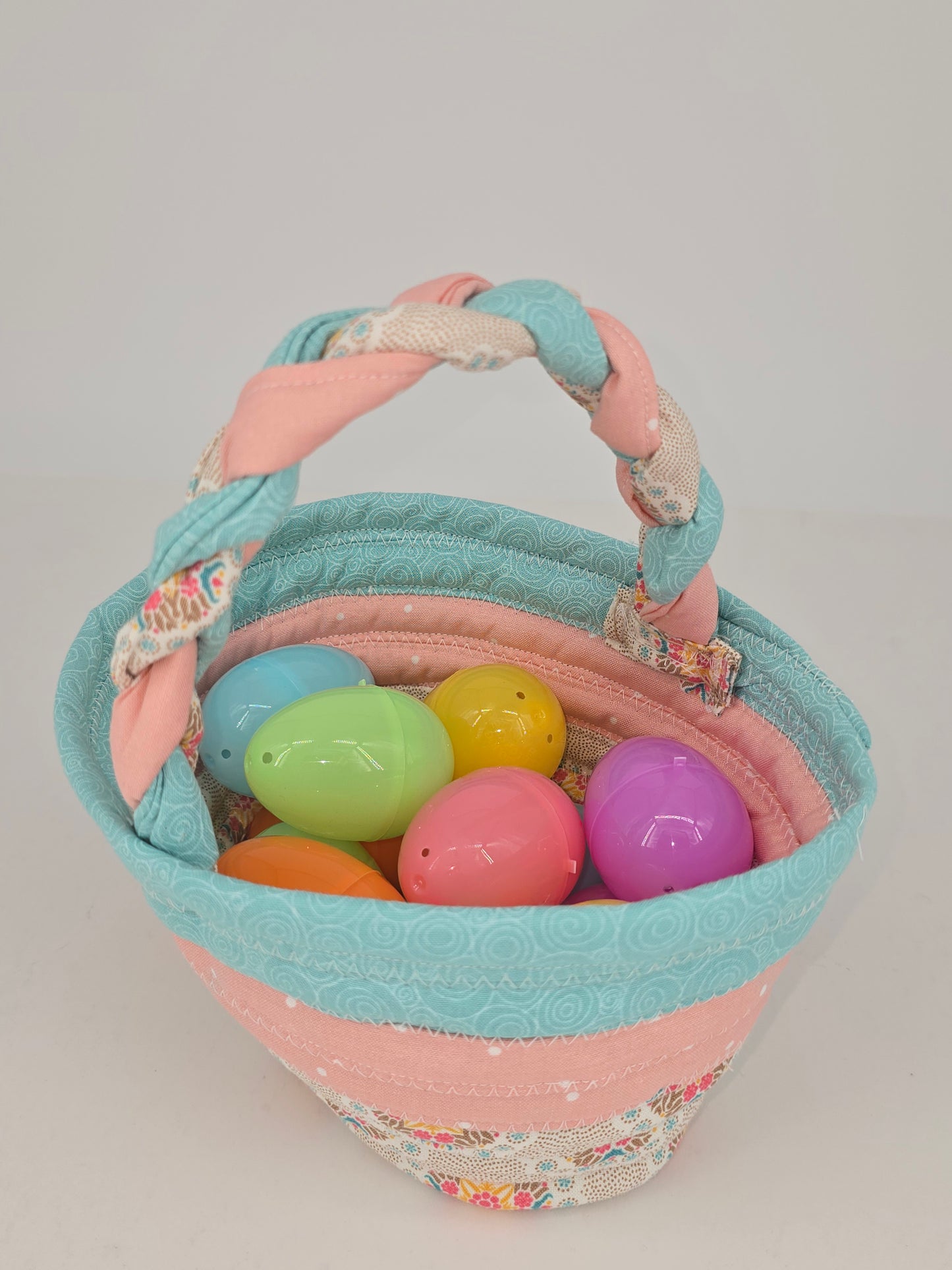 Braided Handle Easter Basket - Small