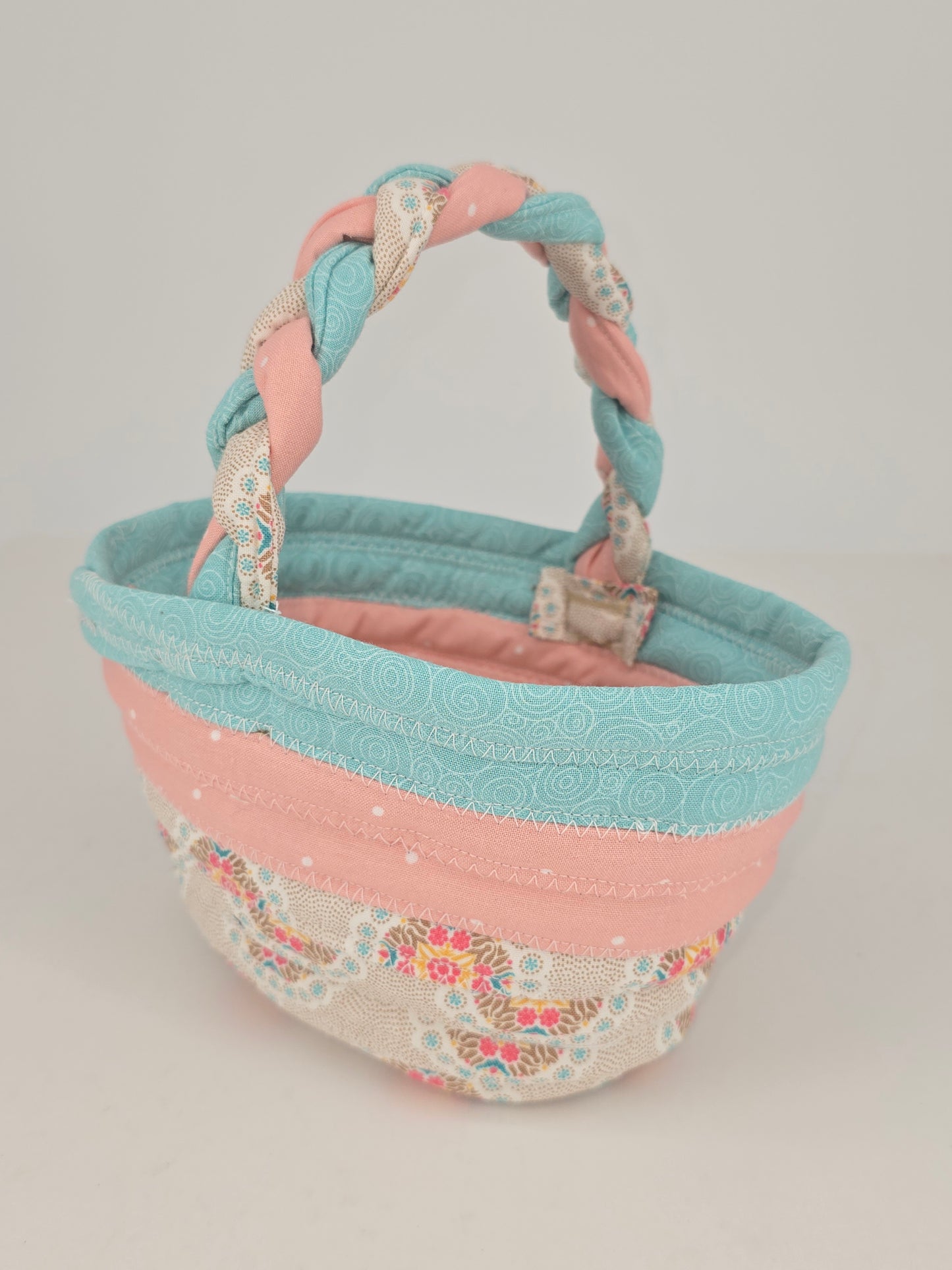 Braided Handle Easter Basket - Small